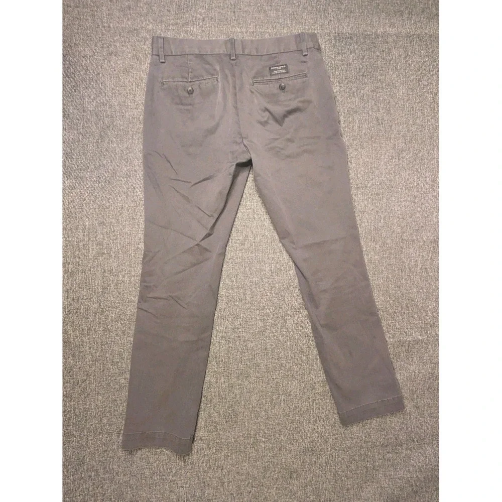 Banana Republic Pants Regular‎ Performance Gray Fulton Chinos Wear Mens 30x30